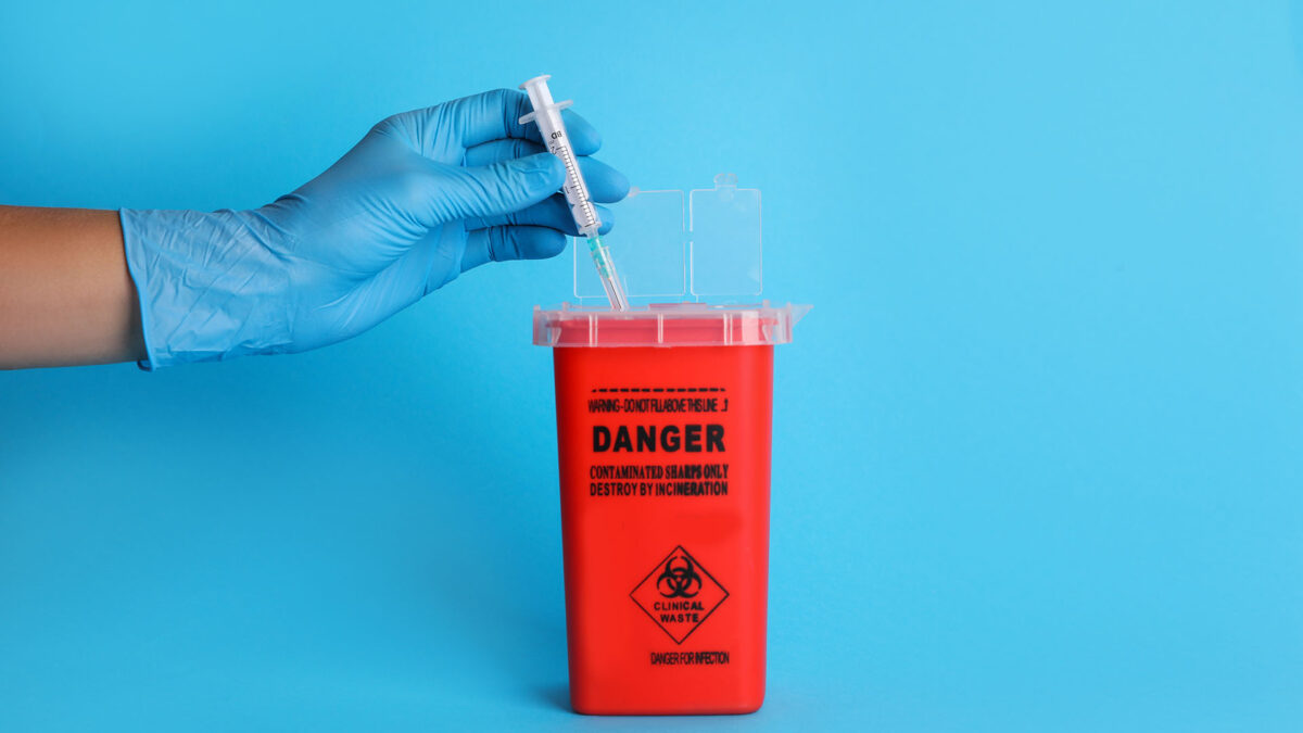 Sharps disposal