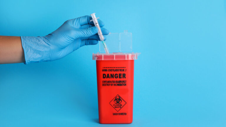 Sharps disposal