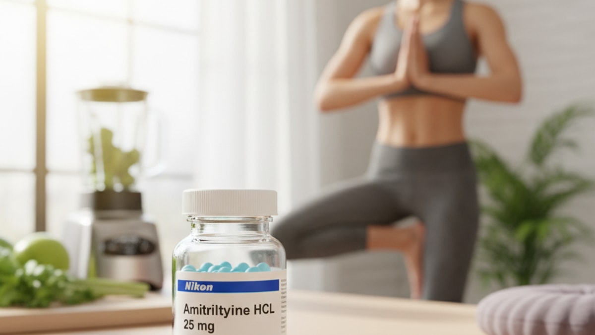 Blog Post: is amitriptyline a controlled substance - Professional illustration