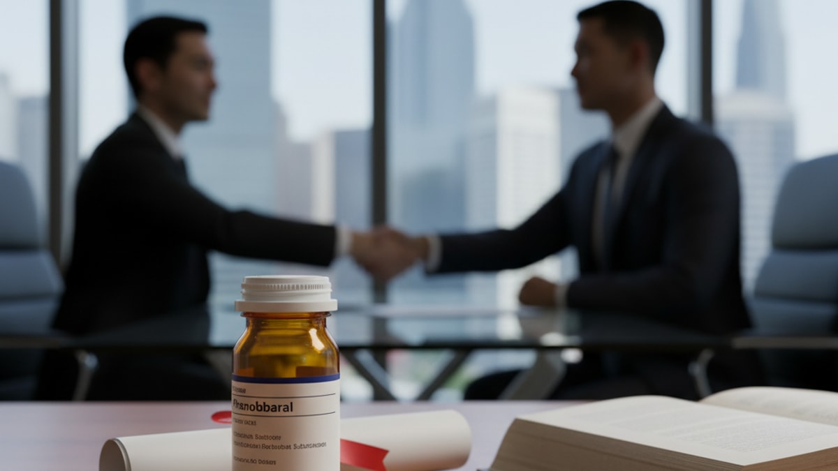 Blog Post: is phenobarbital a controlled substance - Professional illustration